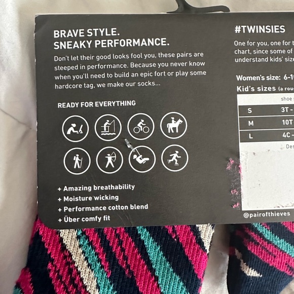 Mommy and Me Matching Socks - Picture 3 of 6